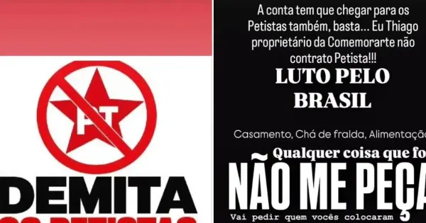 Ilustração de uma tela de celular com aviso judicial sobre remoção de conteúdo em rede social